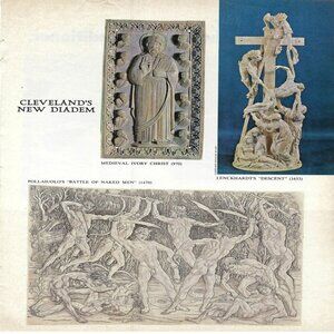 1967 Time Cleveland’s New Diadem Art Pollaiuolo & Lenckhardt Vtg Print Ad/Poster